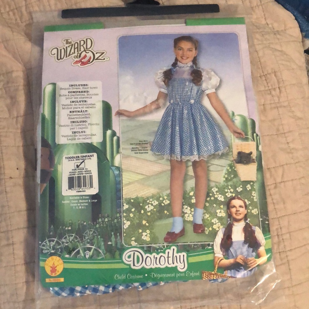 Dorothy The Wizard of Oz toddler costume